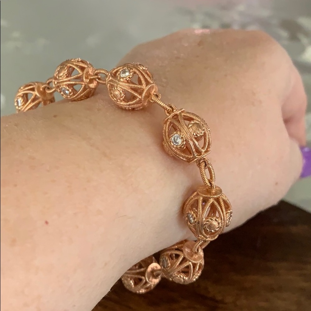 Judith Ripka bubble bracelet